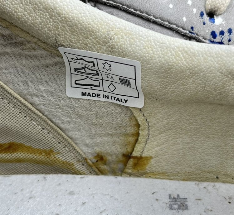 AW15 NWT Maison Margiela Paint Splatter Gat Sneakers