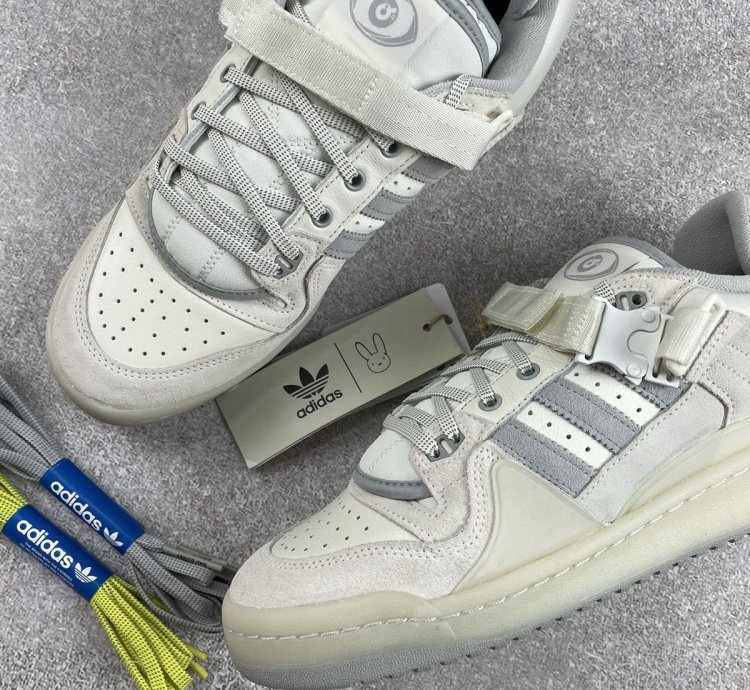 Bad Bunny Adidas Forum Buckle Low Beige Size 10