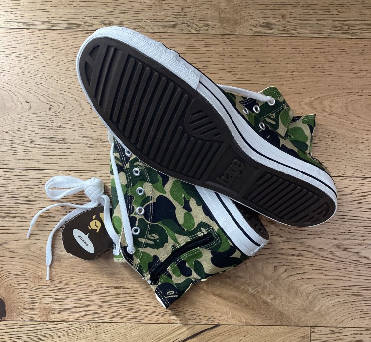 Bape Abc Camo Ape Sta Hi Green 12us