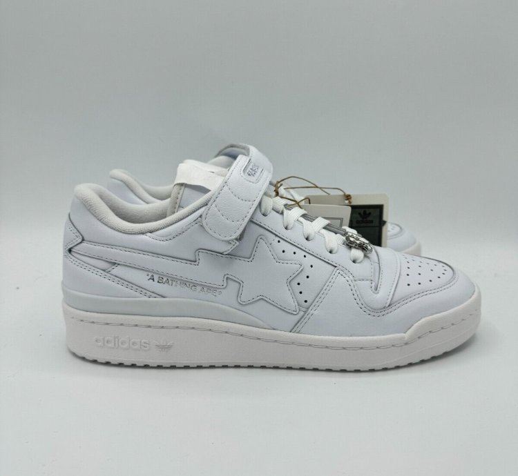 BAPE adidas Forum Triple White
