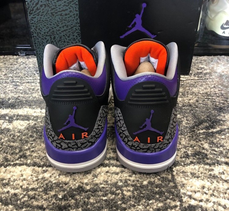 NIKE AIR JORDAN 3 RETRO COURT PURPLE