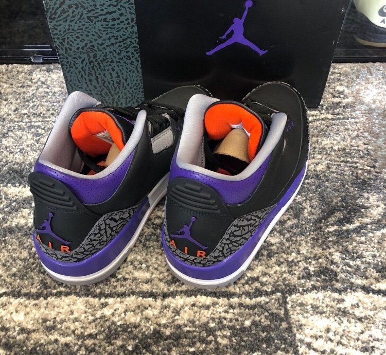 NIKE AIR JORDAN 3 RETRO COURT PURPLE