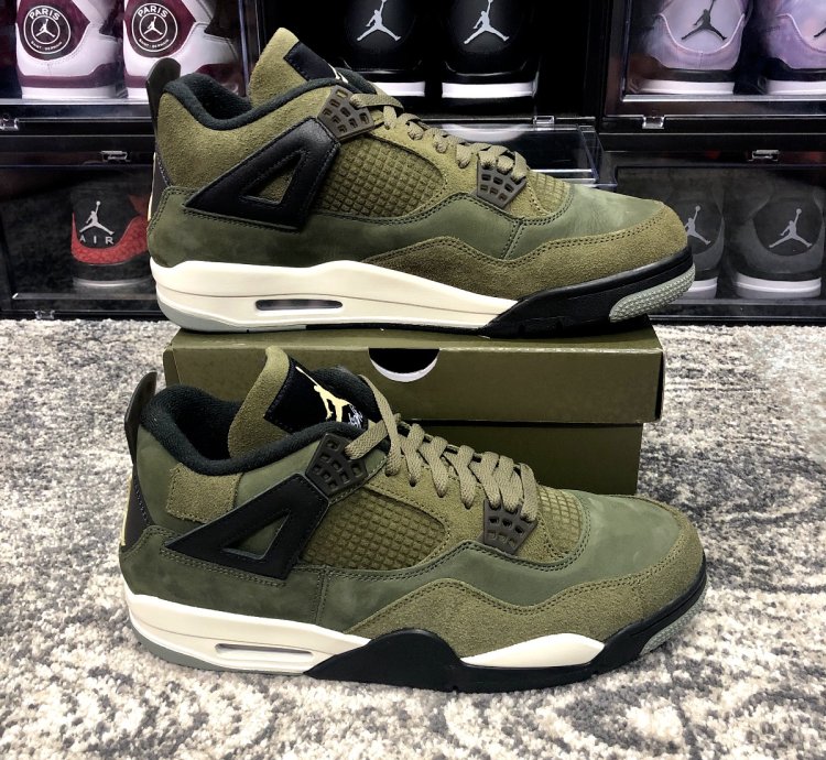 NIKE AIR JORDAN 4 RETRO SE CRAFT OLIVE