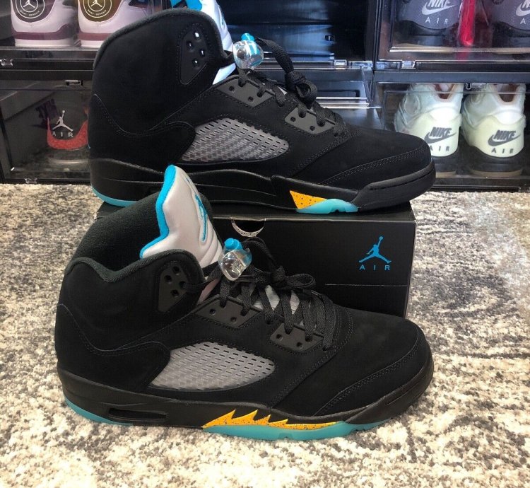NIKE AIR JORDAN 5 RETRO AQUA