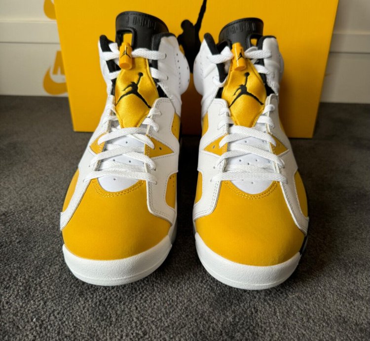 NIKE AIR JORDAN 6 RETRO 'YELLOW OCHRE'