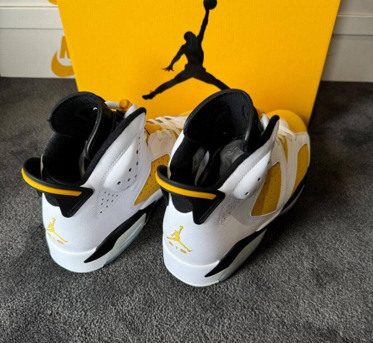 NIKE AIR JORDAN 6 RETRO 'YELLOW OCHRE'