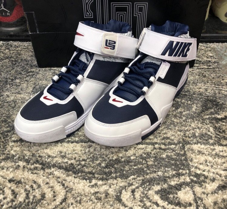 NIKE ZOOM LEBRON II (2) MIDNIGHT NAVY