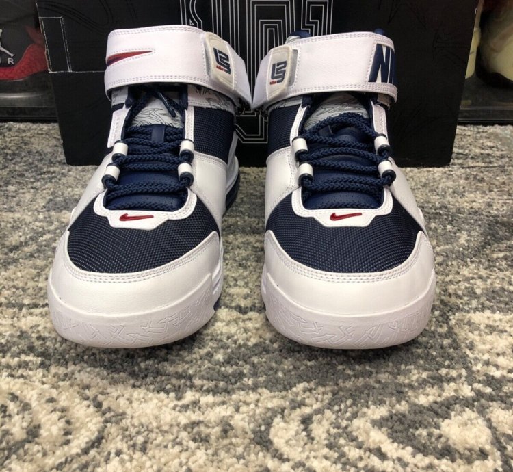 NIKE ZOOM LEBRON II (2) MIDNIGHT NAVY