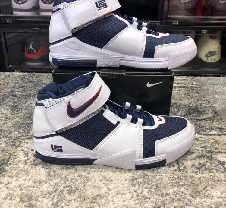 NIKE ZOOM LEBRON II (2) MIDNIGHT NAVY