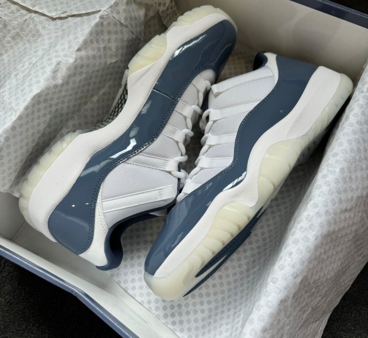 NIKE AIR JORDAN 11 RETRO LOW 'DIFFUSED BLUE'