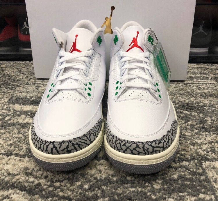 NIKE AIR JORDAN 3 RETRO 'LUCKY GREEN'