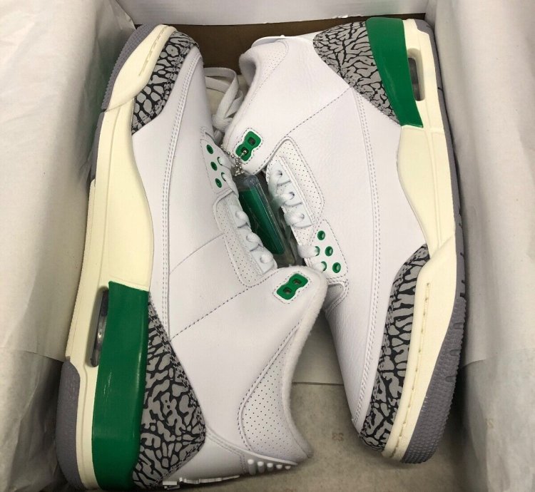 NIKE AIR JORDAN 3 RETRO 'LUCKY GREEN'