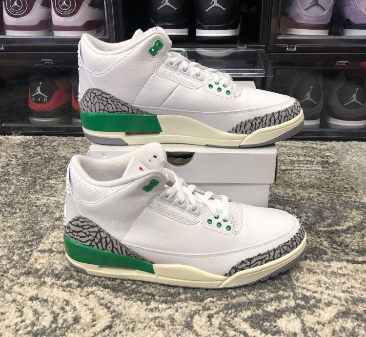 NIKE AIR JORDAN 3 RETRO 'LUCKY GREEN'