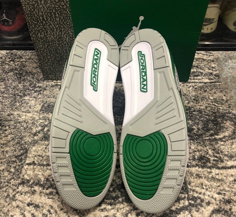 NIKE AIR JORDAN 3 RETRO 'PINE GREEN'