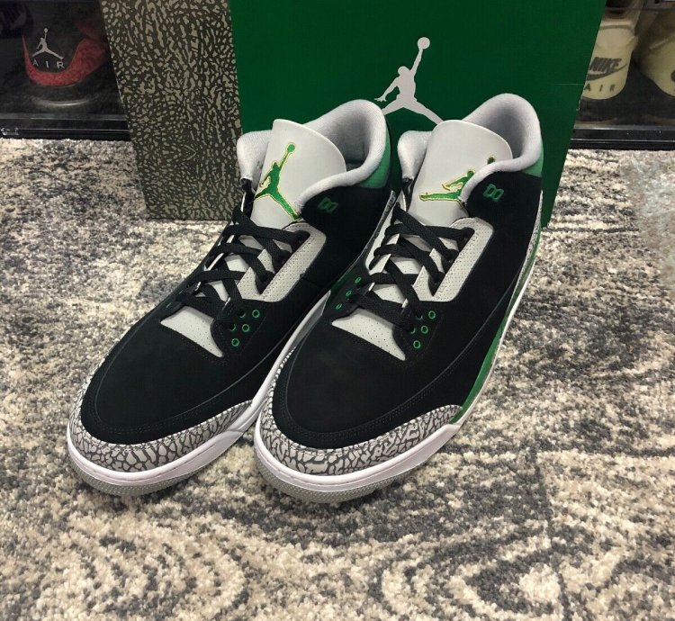 NIKE AIR JORDAN 3 RETRO 'PINE GREEN'