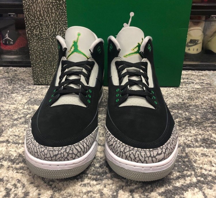 NIKE AIR JORDAN 3 RETRO 'PINE GREEN'