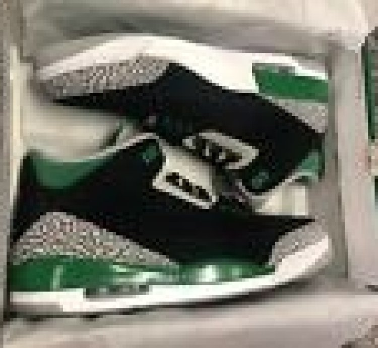 NIKE AIR JORDAN 3 RETRO 'PINE GREEN'