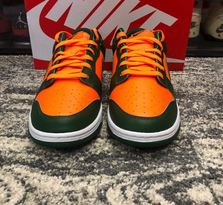 NIKE DUNK LOW RETRO 'MIAMI HURRICANES'