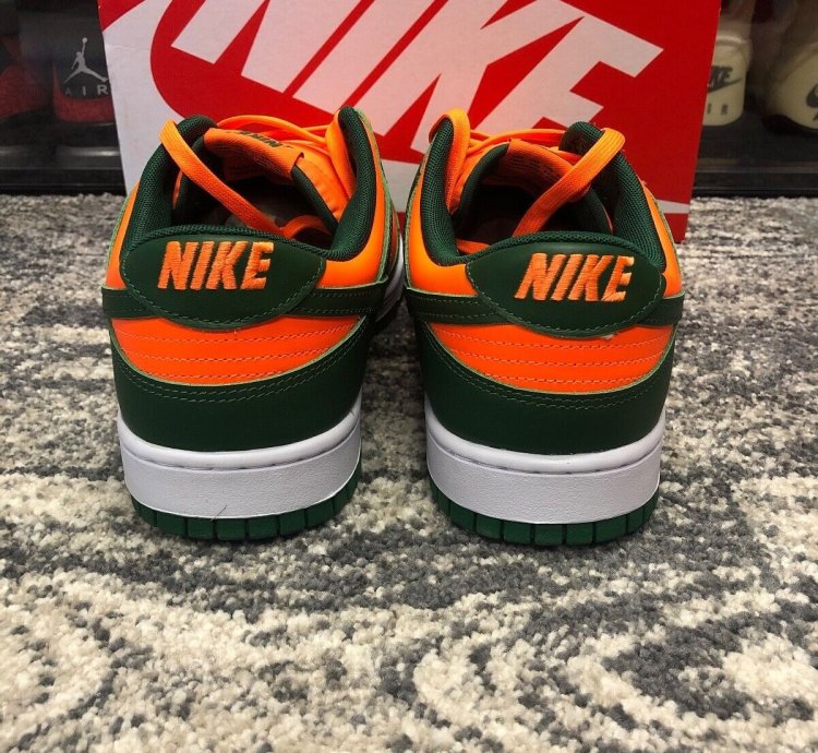 NIKE DUNK LOW RETRO 'MIAMI HURRICANES'
