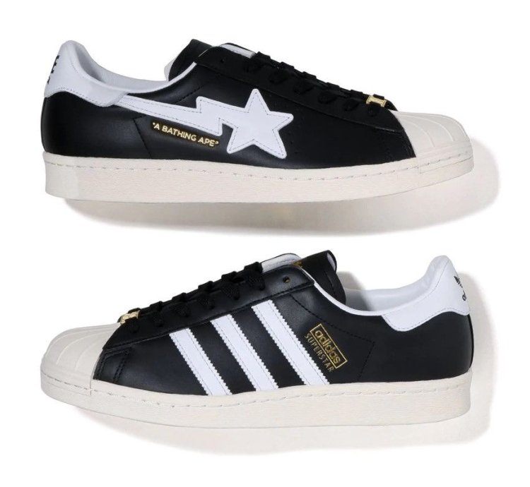 BAPE ADIDAS SUPERSTAR 80S BAPE Sneakers shoes