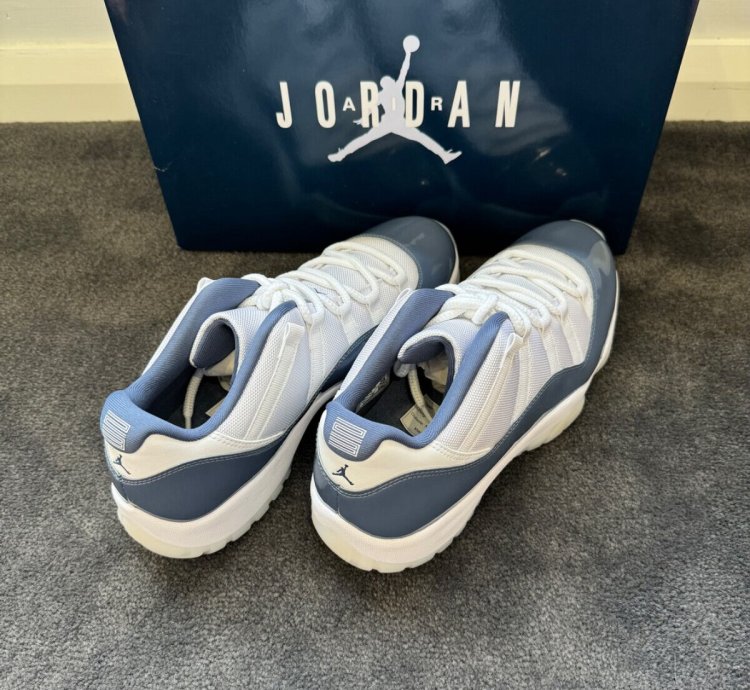 NIKE AIR JORDAN 11 RETRO LOW 'DIFFUSED BLUE