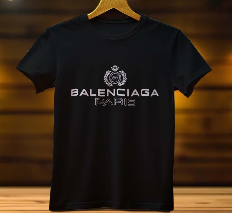 Balenciaga Paris Logo Funny Mens Tshirt Size USA