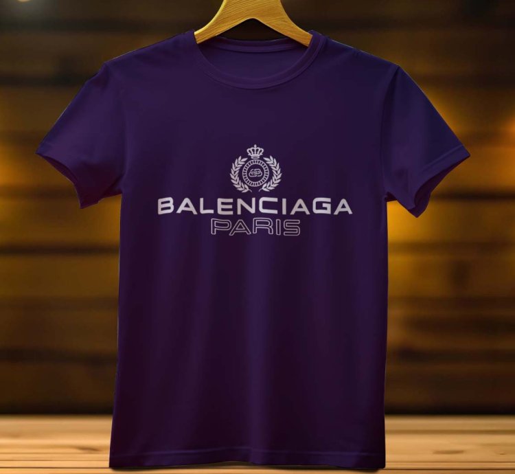 Balenciaga Paris Logo Funny Mens Tshirt Size USA