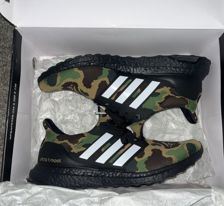 BAPE Adidas Ultra Boost 4 0 Camo