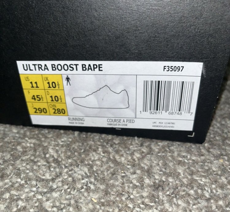BAPE Adidas Ultra Boost 4 0 Camo