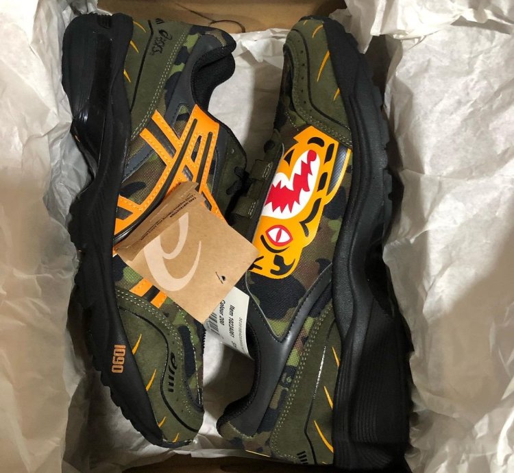 BAPE asics shoes