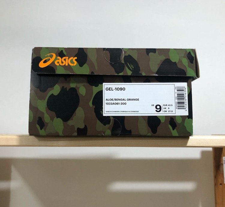 BAPE asics shoes