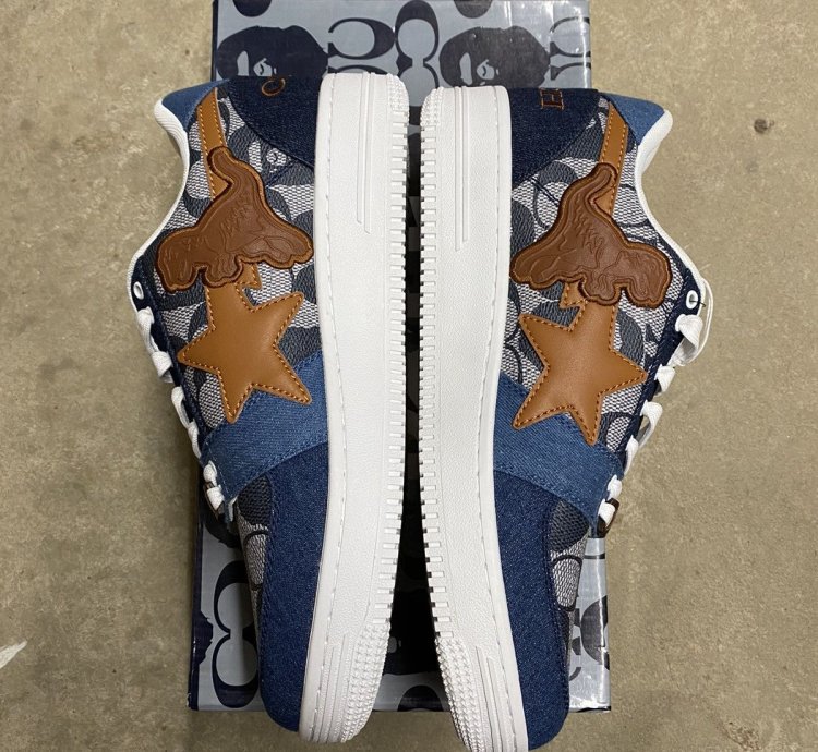 Bape bapesta coach