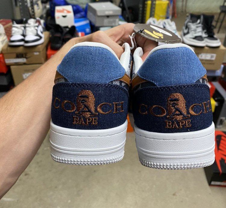 Bape bapesta coach