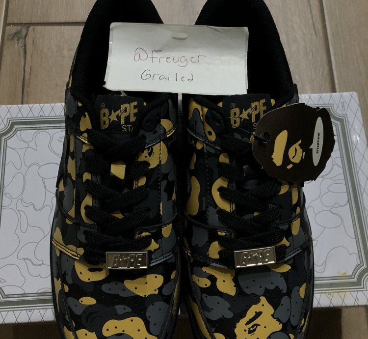 Bape Bapesta Madison Ave Exclusive
