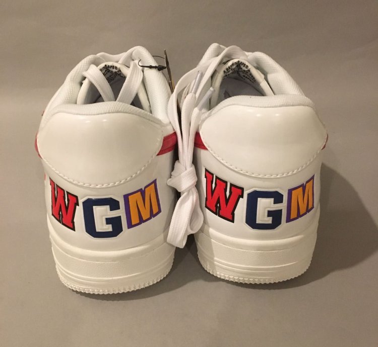 Bape Bapesta Shark White Sneaker