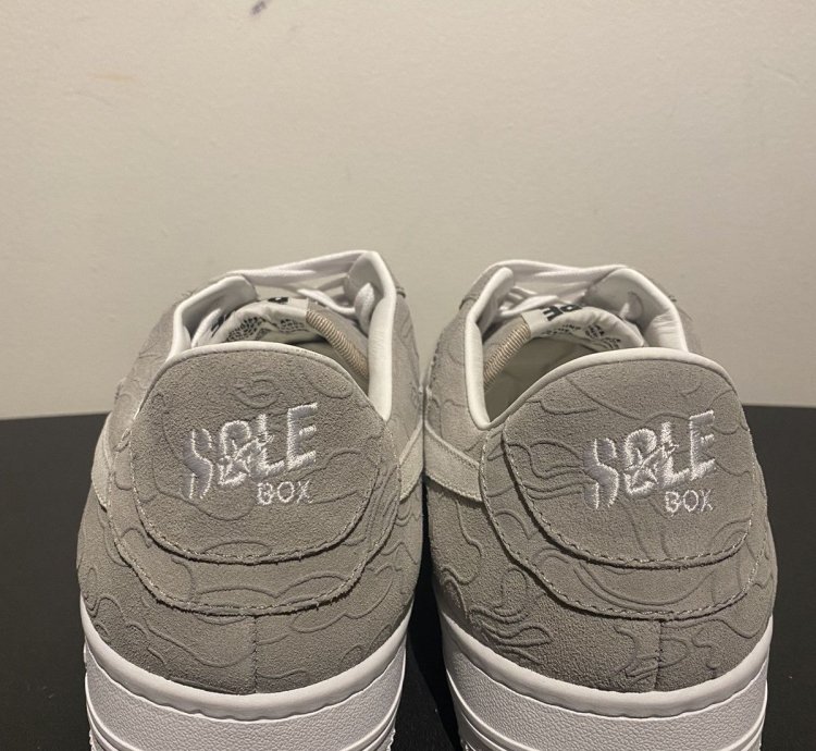 Bape Bapesta Solebox Light Grey