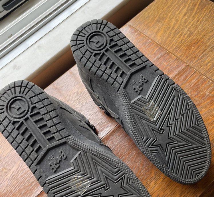 BAPE bathing ape SK8 Sta Suede Triple Black Dunks