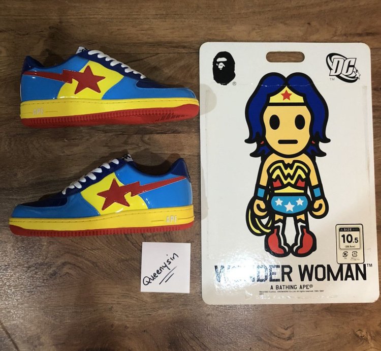 Bape DC Comic Wonder Woman