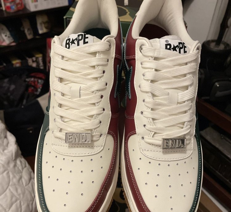Bape End Bowling Collab Bapesta