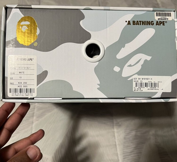 Bape JJJJound Bapesta