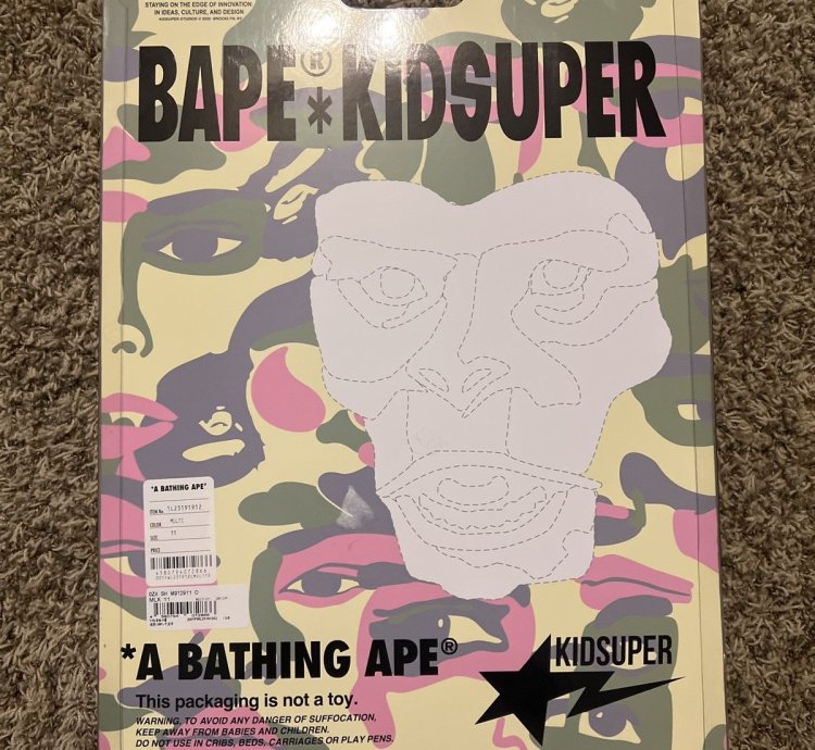 Bape KidSuper Bapesta Men