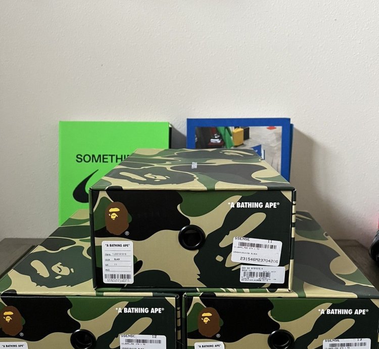 BAPE MAD STA 1 Black
