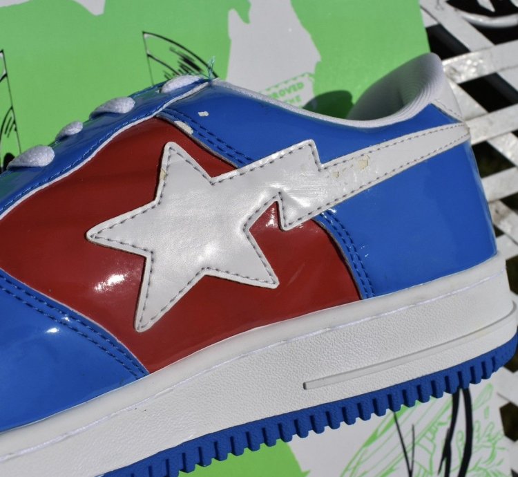Bape Marvel Captain America Bapesta 2005