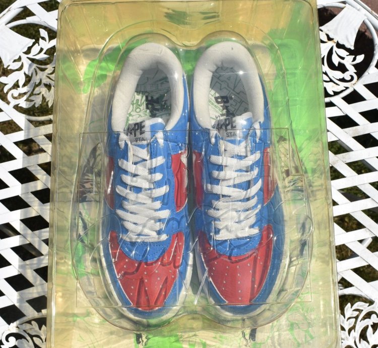 Bape Marvel Captain America Bapesta 2005
