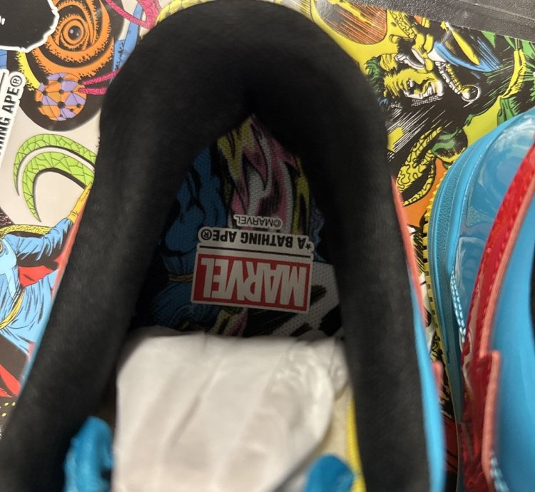 Bape Marvel Dr Strange Bapesta