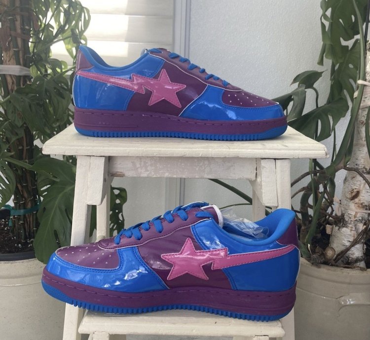 Bape Marvel Silver Surfer Bapesta