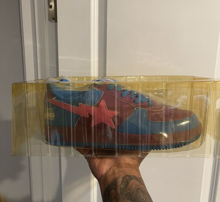 Bape Marvel Silver Surfer Bapesta