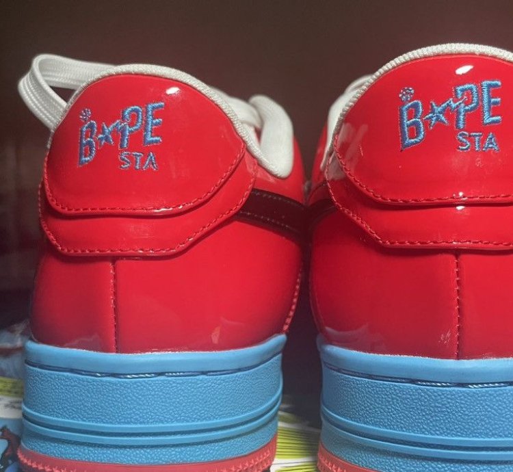 Bape Marvel Spider Man Bapesta