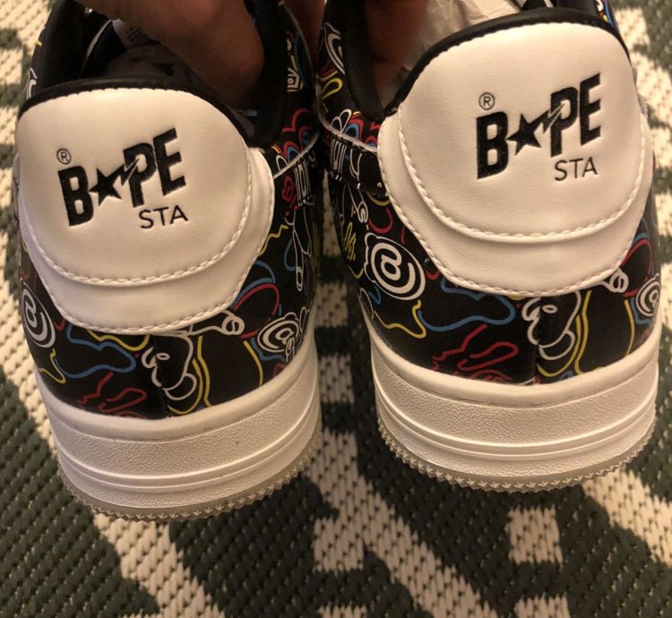 Bape Medicom bapesta DS Size 9 5