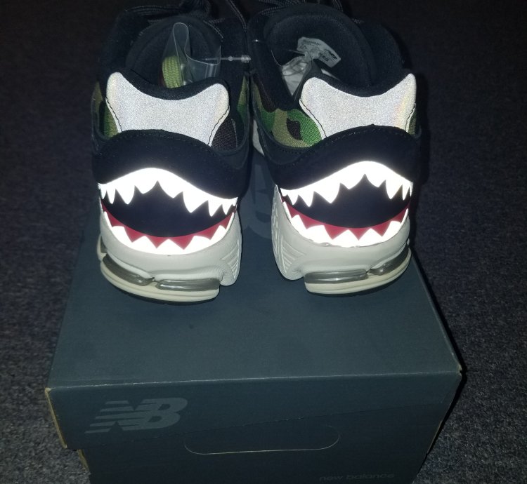 Bape New Balance 2002r Black Camo